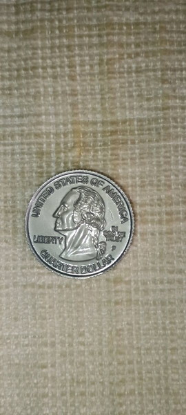 USA quarter dollar & 5 cents πλαστικα αντίγραφα - τοκεν + δώρο !