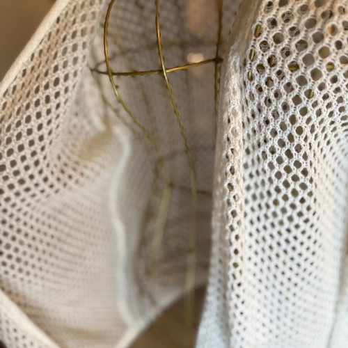 White Crochet Cardigan like new, lightweight boho style