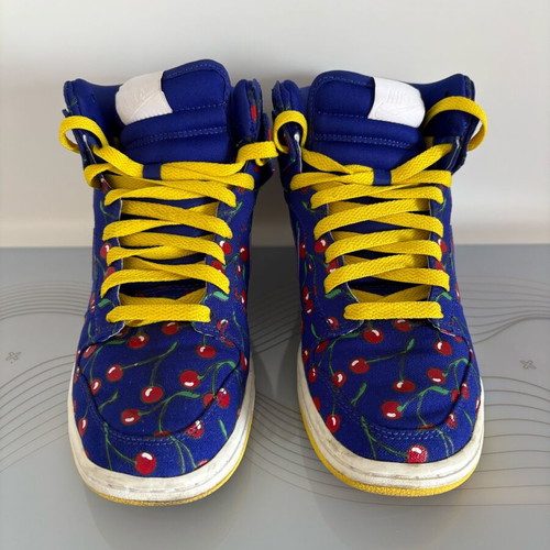 Nike Dunk High Skinny “Cherry” like new, size 38.5, multicolor