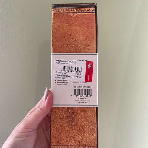 Paperblanks Safavid Leather Look pencil case new with traditional pattern