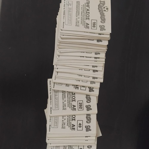 Panini Football 94 sticker collection, 162 pieces