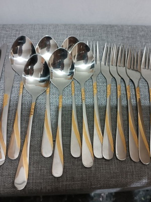 Cutlery set stainless steel Rostfrei new