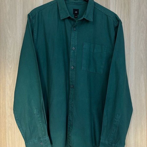 River Island shirt new, size L, green turquoise