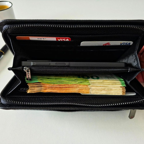 Men's Wallet Genuine Leather Large Capacity Organizer