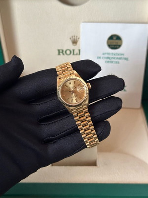 Rolex Datejust full gold 26mm like new, reference 69178