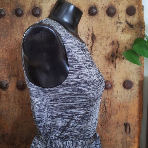 Mango Whimsigoth Melange Maxi Dress sleeveless, like new, size S
