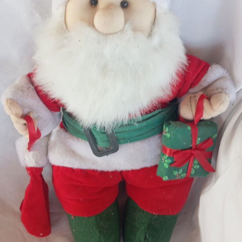 Plush Santa Claus 35 cm like new