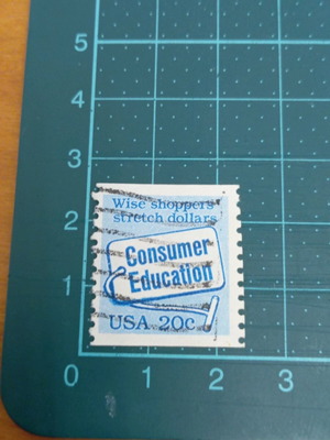 United States 1982 Consumer Education stamp like new