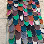 Χειροποίητο vintage χαλάκι Penny Rug διακόσμηση τοίχου σαν καινούργιο