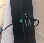 Wired or wireless mechanical keyboard with LED lighting