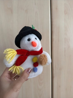 Snowman plush toy like new