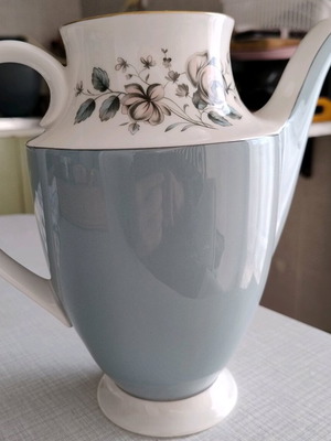 Rose Elegans coffee pot from Royal Doulton new without lid