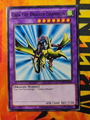 Gaia The Dragon Champion YGLD Yu-Gi-Oh! new