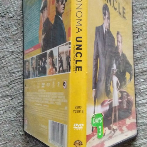 DVD The Man from U.N.C.L.E. used, comedy action thriller with Greek subtitles