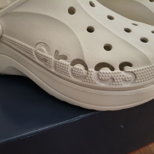 Crocs slippers size 41 like new, beige