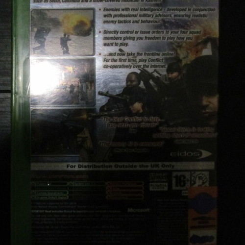 Conflict Global Storm Xbox used action game