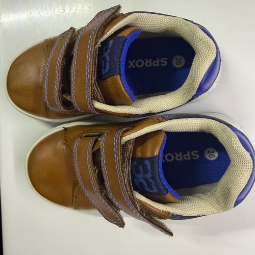 Sprox casual kids shoes used, size 26, brown