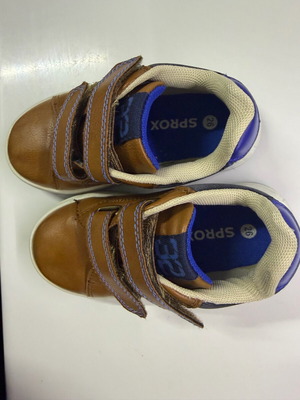 Sprox casual kids shoes used, size 26, brown