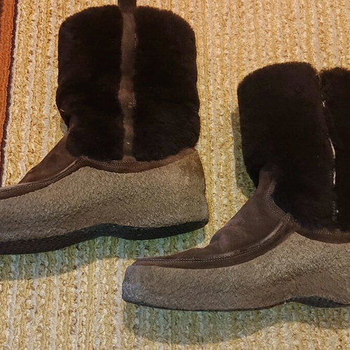 Bally brown boots like new, size 43