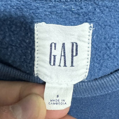 Gap sweatshirt hoodie like new, blue, size S