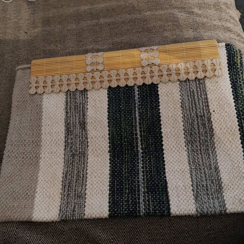 Handmade handbag from Morocco like new, multicolored