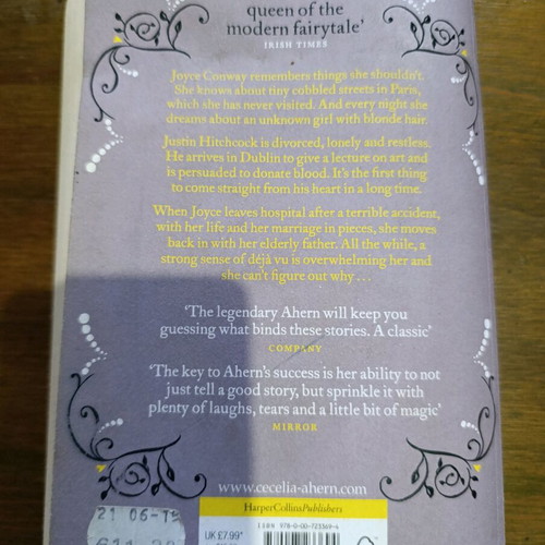 Thanks for the Memories by Cecelia Ahern used, English