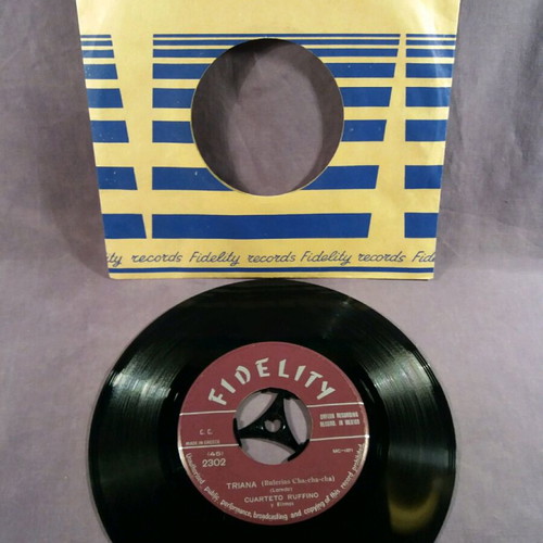 Cuarteto Ruffino-Triana 7" used, very good condition x3