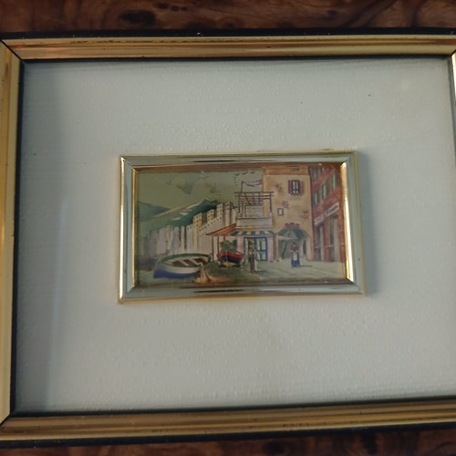 Italian Crezioni Artistiche-Serie Oro chromolithograph art prints set
