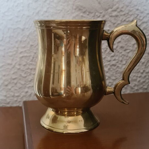 Cup with engraved Cyprus used