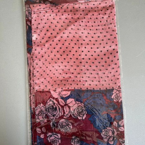 Women's scarf new red and pink