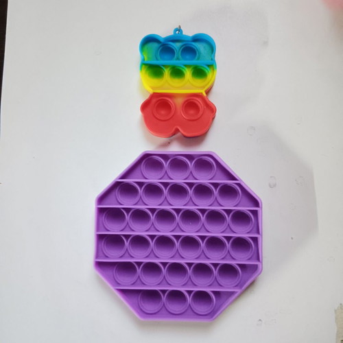 Popit used, lot of 4 different