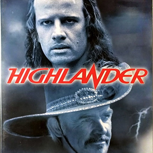 Highlander DVD used action fantasy movie without subtitles