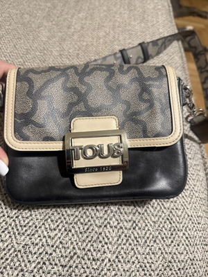Tous crossbody bag, black and brown