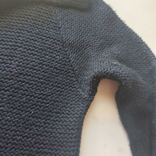 Badila long black cardigan, one size