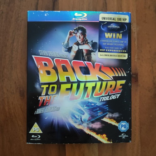 Back To The Future Trilogy Blu-Ray like new with subtitles