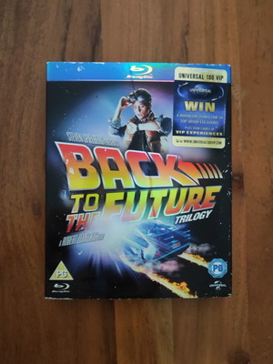 Back To The Future Trilogy Blu-Ray like new with subtitles