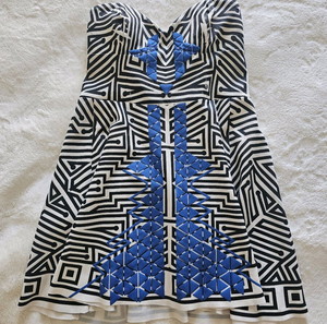 BSB strapless dress small size