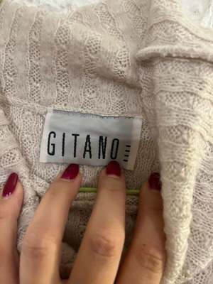 White pullover sweater used