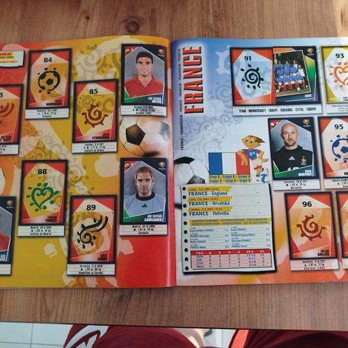 Euro 2004 Sticker Album used