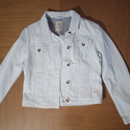 Massimo Dutti kids denim jacket like new, blue, for girls 9-11 years