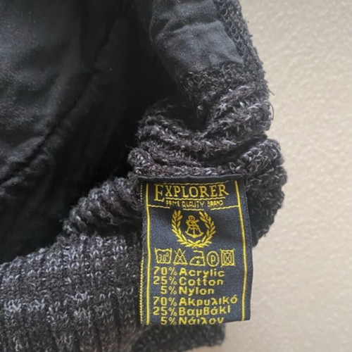 Explorer knitted cardigan size XL like new, black