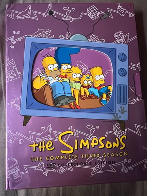 The Simpsons DVD boxset season 3 used, limited collector's edition