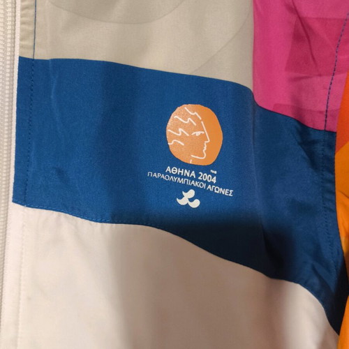 Authentic 2004 Paralympic Games Windbreaker like new