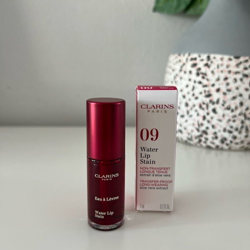 Clarins Water Lip Stain new, shade 09 deep red water