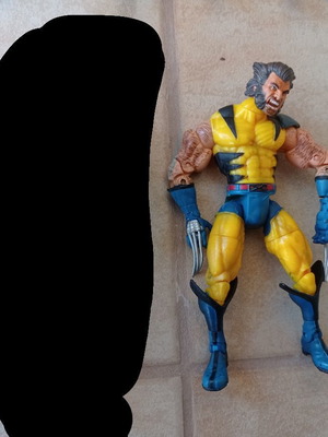 X-Men figures used with Wolverine and Rogue