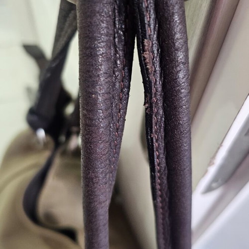 Toskanto shoulder bag used, leather, brown