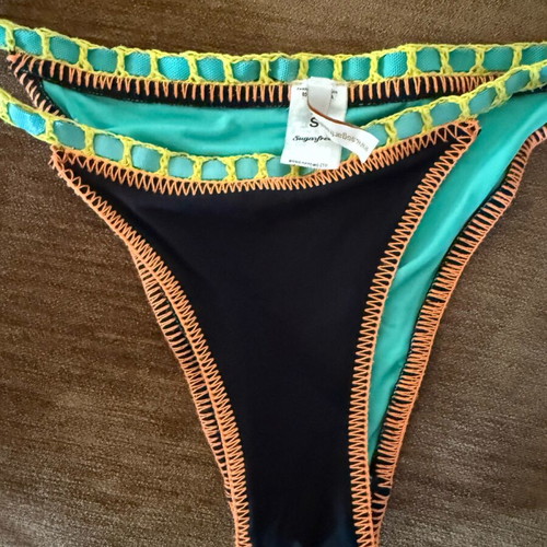 SugarFree swimsuit like new, black, size S