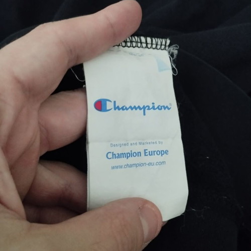 Champion black sweatshirt used, size L