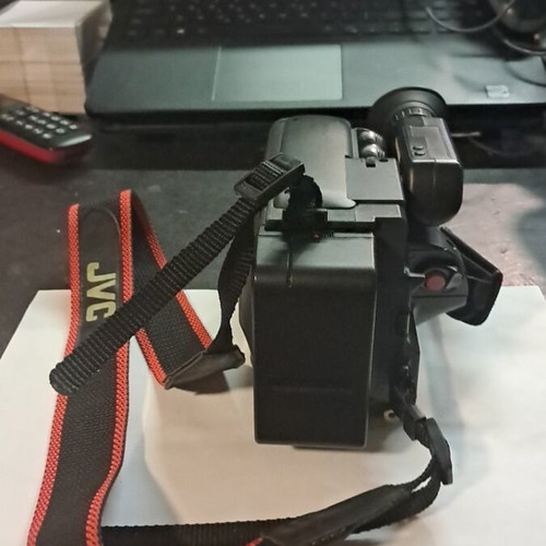 JVC video camera with charger and 2 batteries, used, good condition