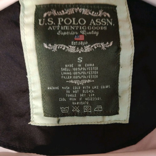 U.S. Polo unisex jacket black like new